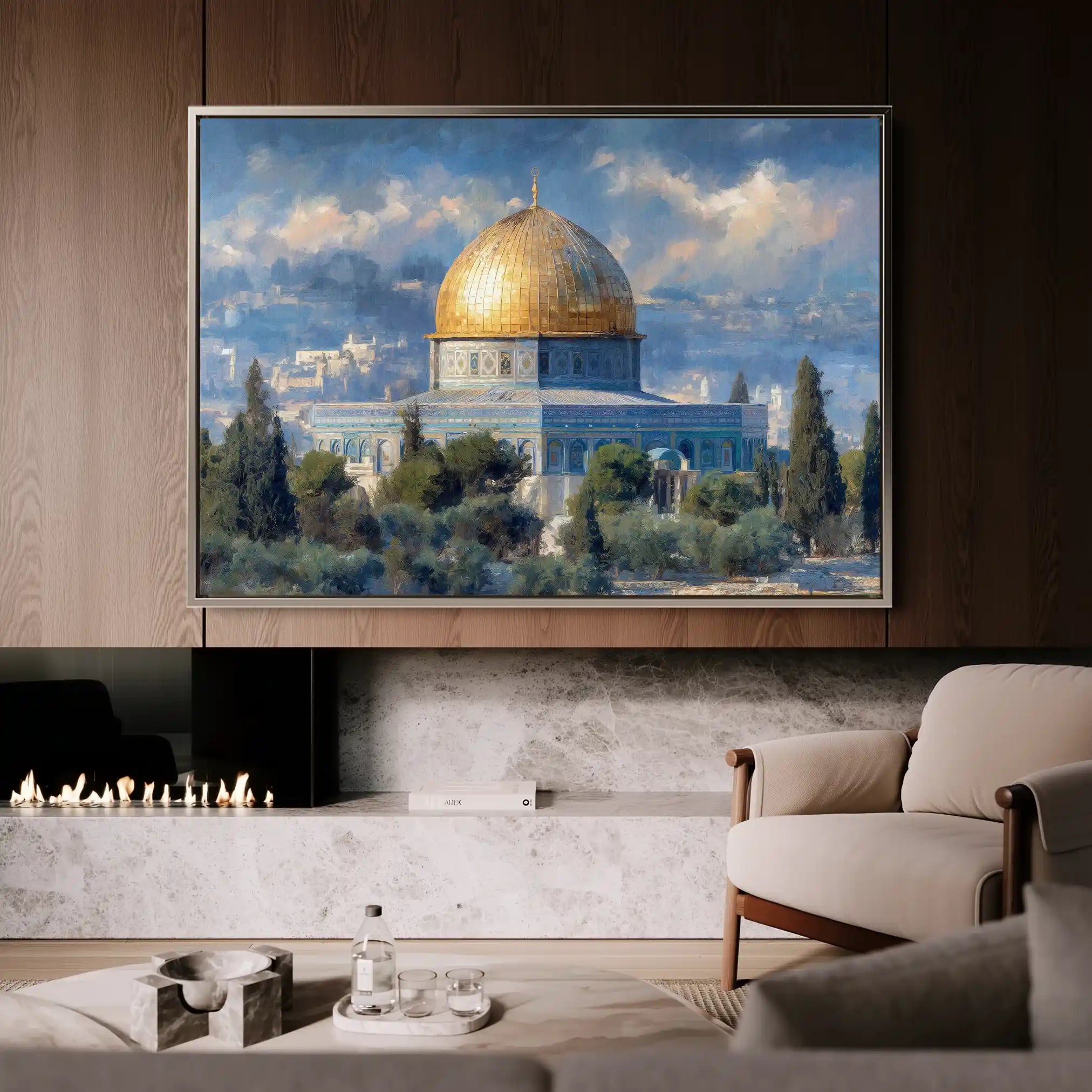 Palestine 158 Canvas Art 60 x 40 cm / Stretched on hidden frame