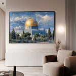 Palestine 158 Canvas Art 60 x 40 cm / Stretched on hidden frame