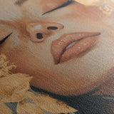 Portrait 158 Canvas Art 90 x 60 cm / Stretched on hidden frame