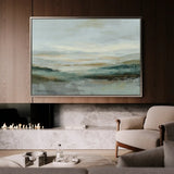 Abstract 1580 Canvas Art 60 x 40 cm / Stretched on hidden frame