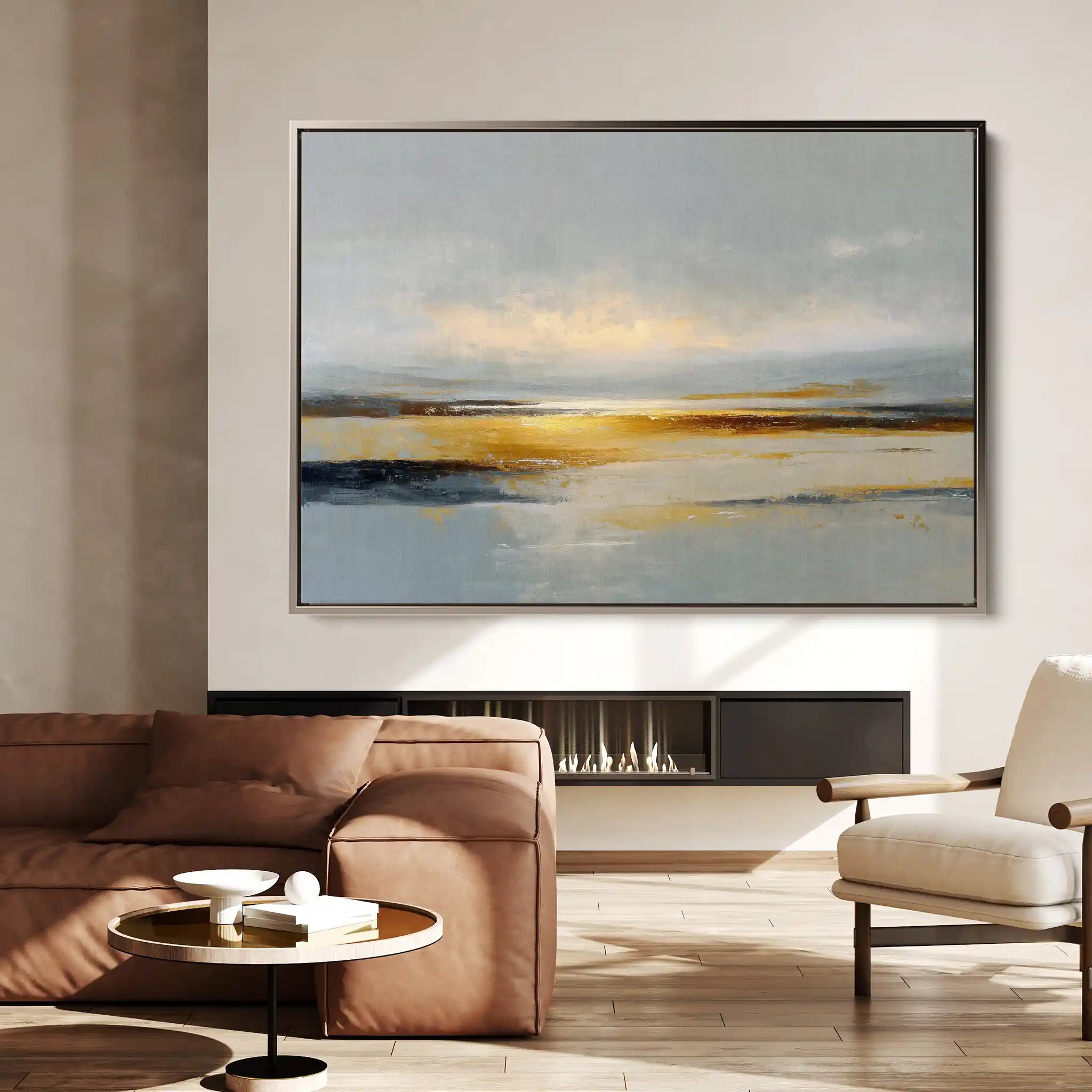 Abstract 1582 Canvas Art 60 x 40 cm / Stretched on hidden frame