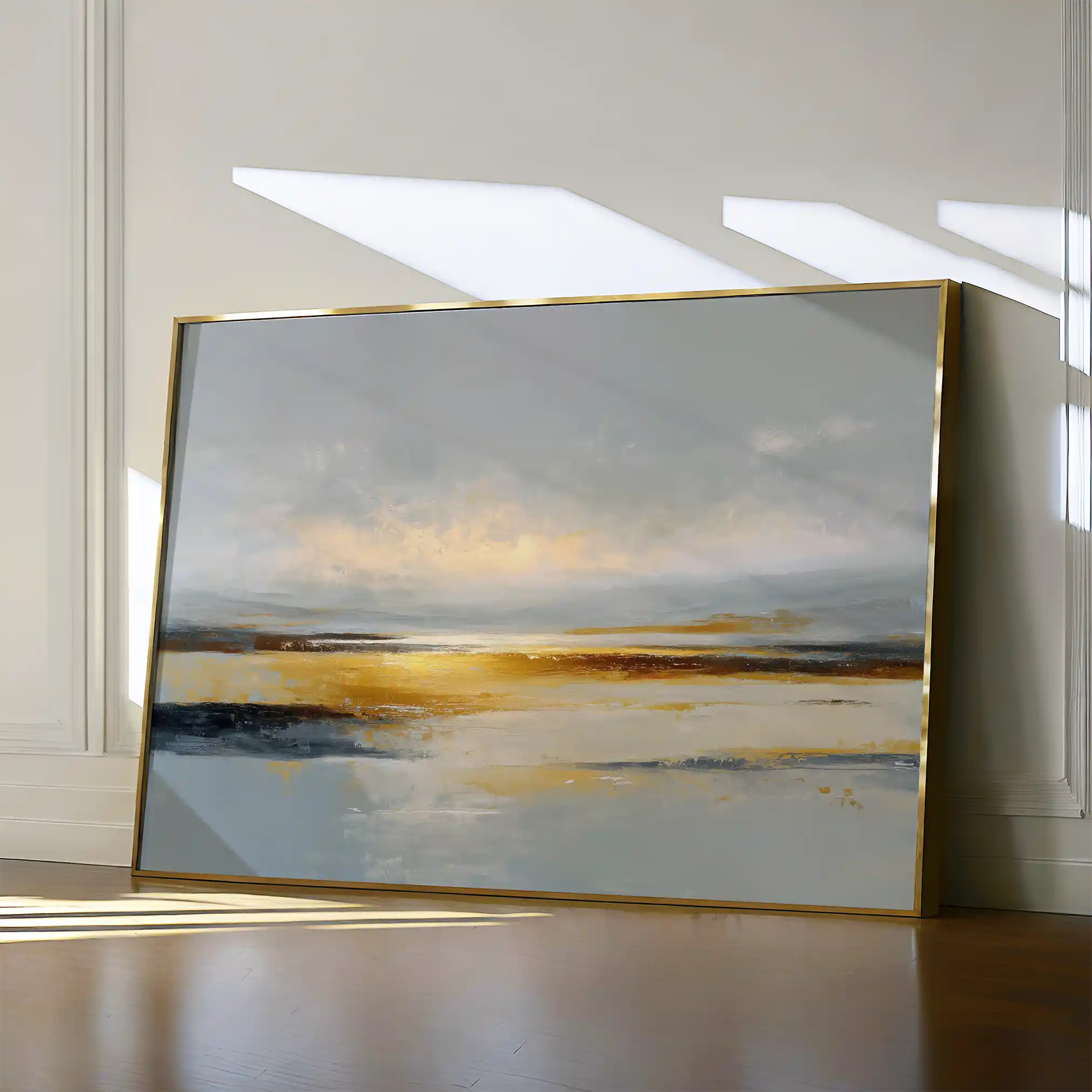 Abstract 1582 Canvas Art 60 x 40 cm / Stretched on hidden frame