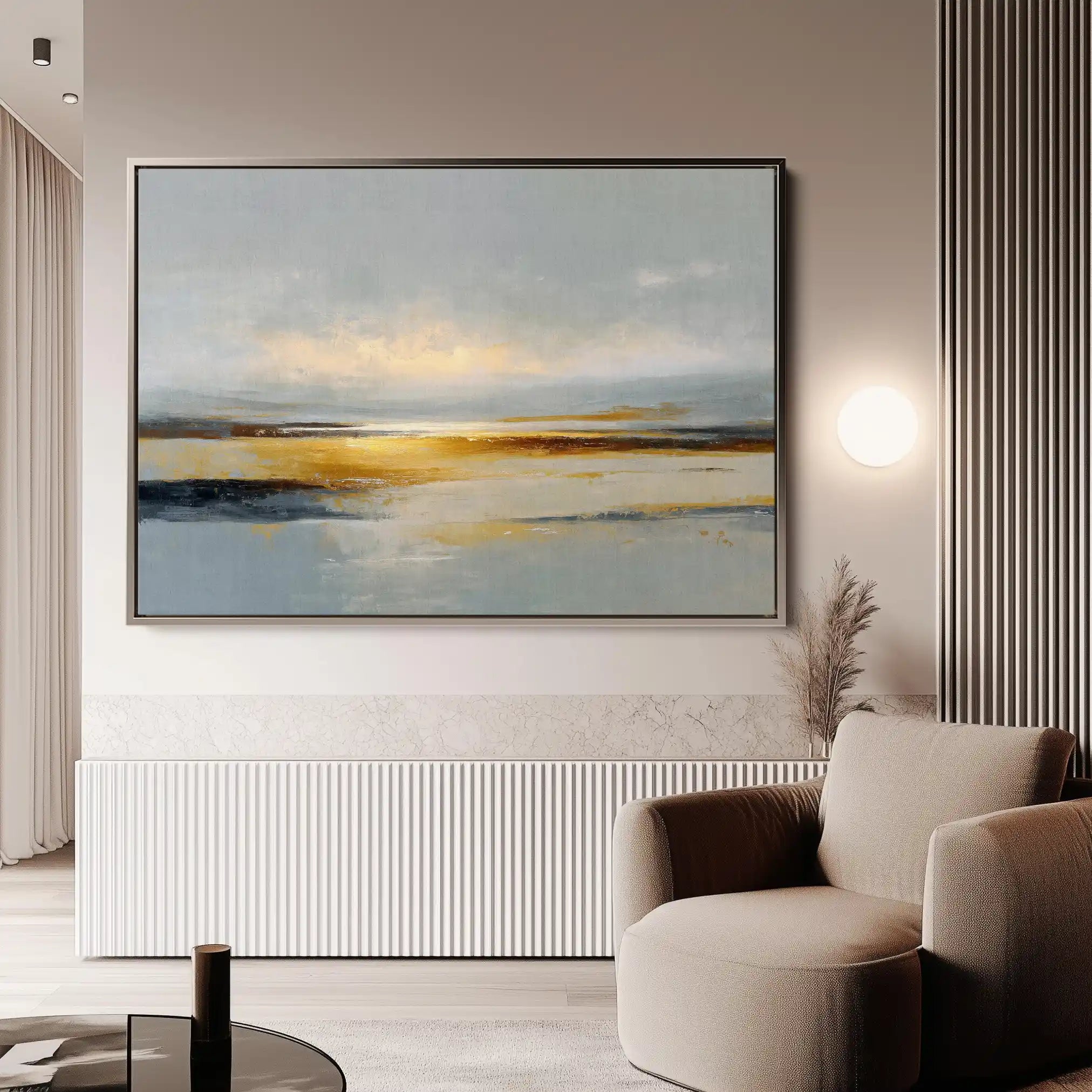 Abstract 1582 Canvas Art 60 x 40 cm / Stretched on hidden frame