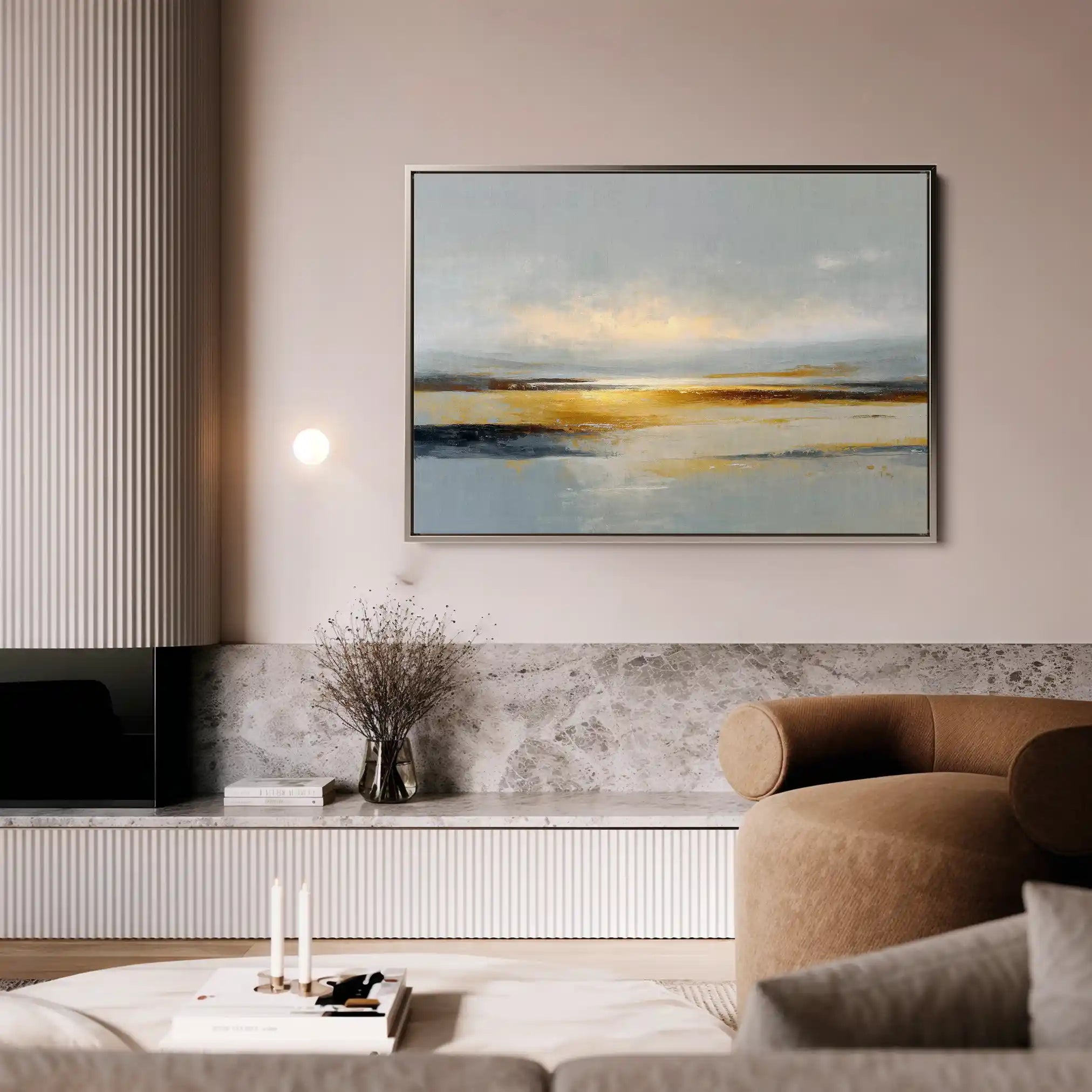 Abstract 1582 Canvas Art 60 x 40 cm / Stretched on hidden frame