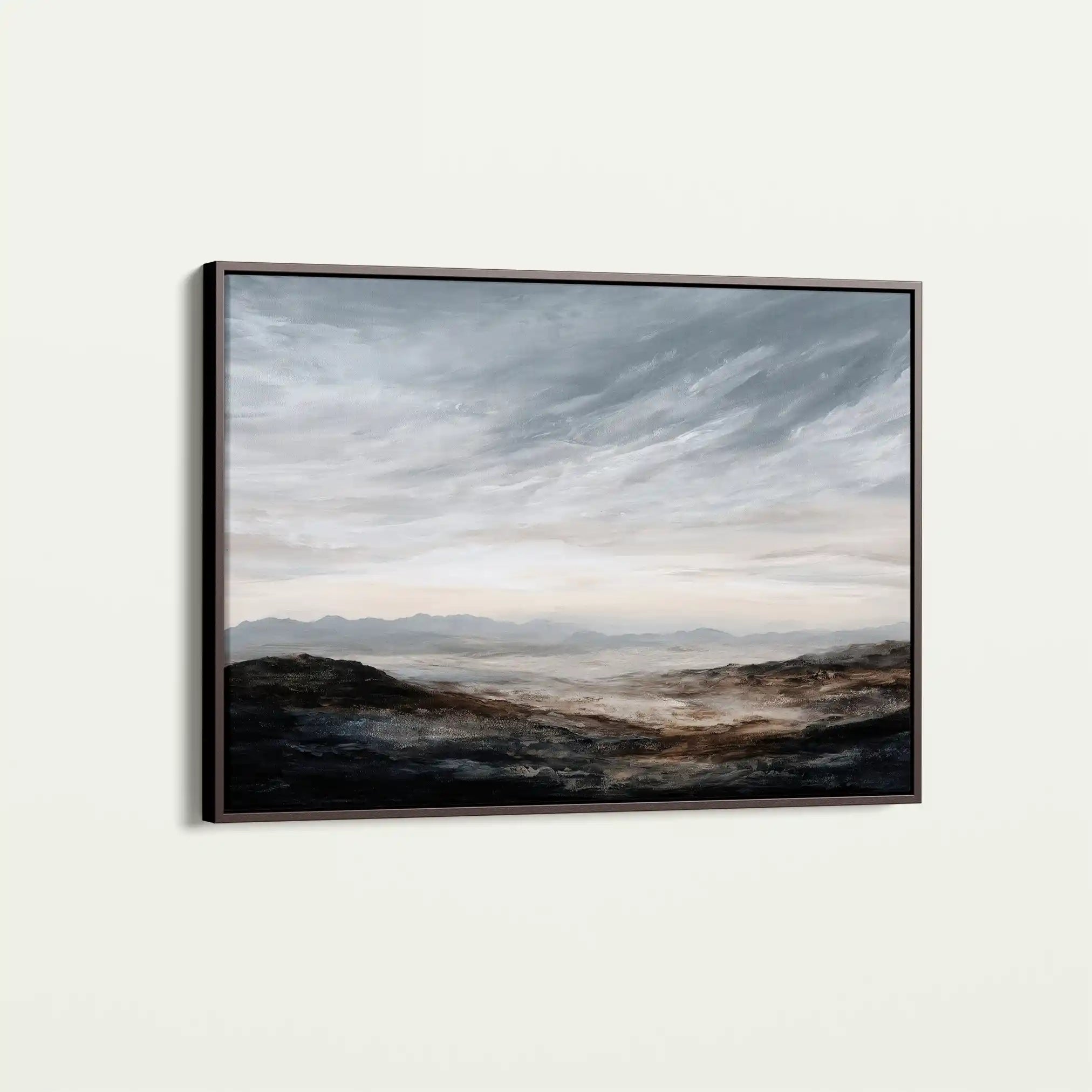 Abstract 1585 Canvas Art 60 x 40 cm / Stretched on hidden frame