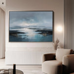 Abstract 1586 Canvas Art 60 x 40 cm / Stretched on hidden frame