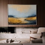 Abstract 1587 Canvas Art 60 x 40 cm / Stretched on hidden frame