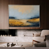 Abstract 1587 Canvas Art 60 x 40 cm / Stretched on hidden frame