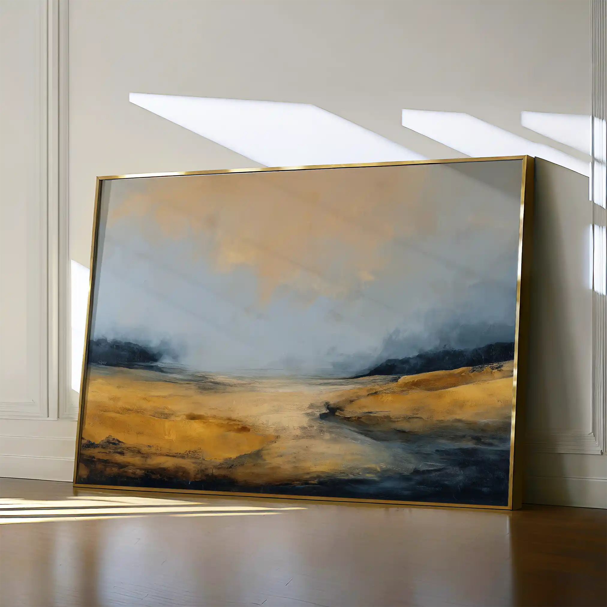Abstract 1587 Canvas Art 60 x 40 cm / Stretched on hidden frame