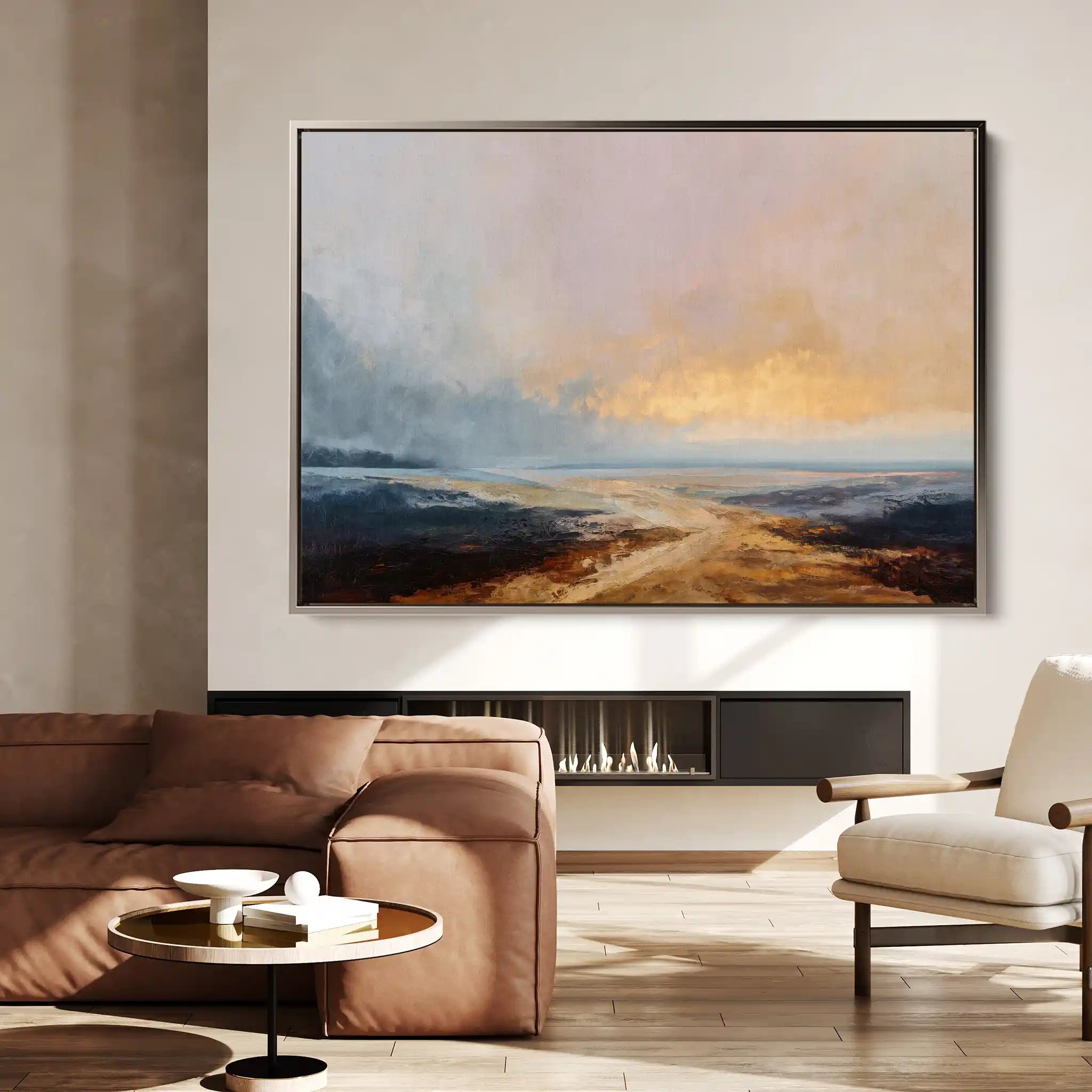 Abstract 1588 Canvas Art 60 x 40 cm / Stretched on hidden frame