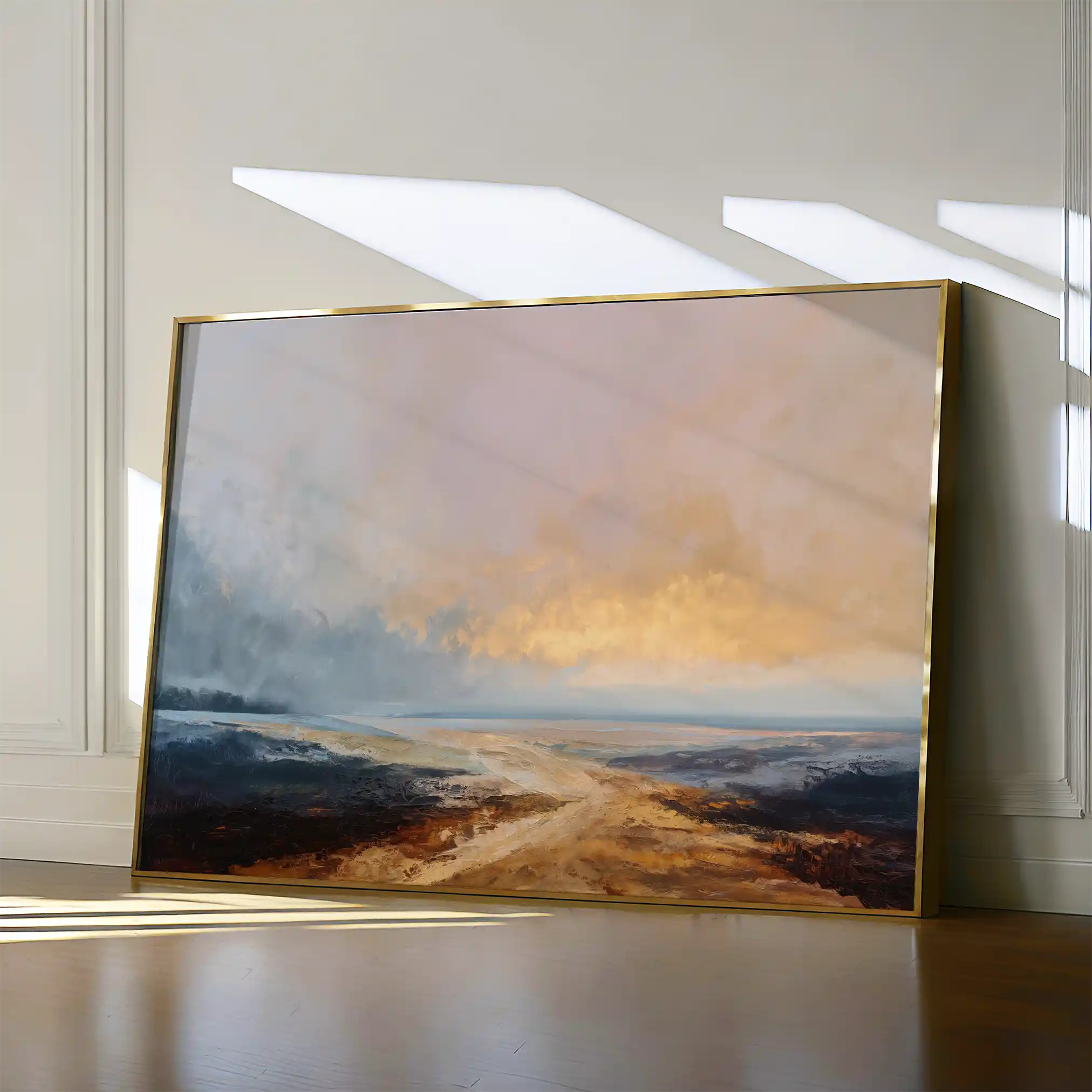 Abstract 1588 Canvas Art 60 x 40 cm / Stretched on hidden frame