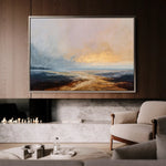 Abstract 1588 Canvas Art 60 x 40 cm / Stretched on hidden frame