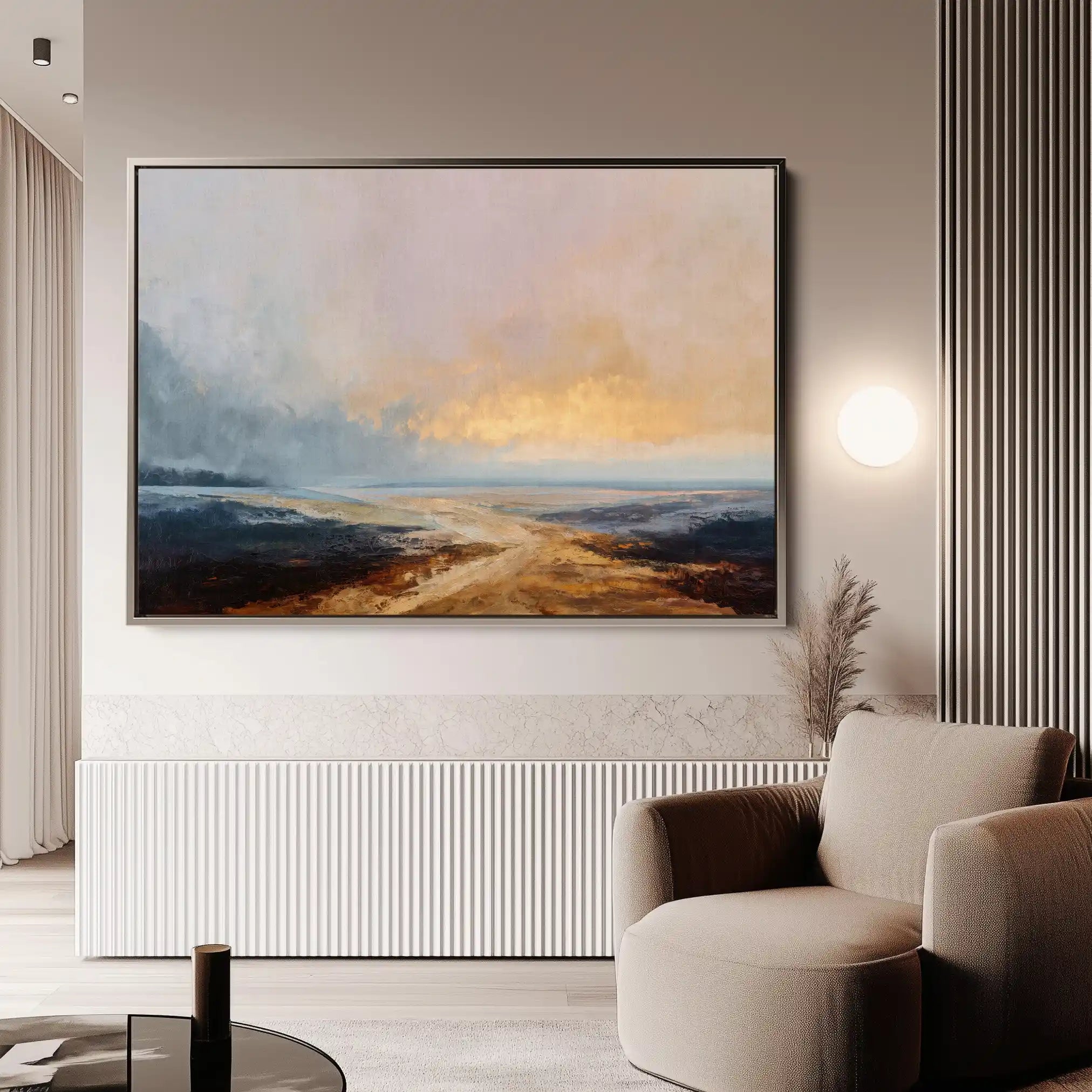 Abstract 1588 Canvas Art 60 x 40 cm / Stretched on hidden frame