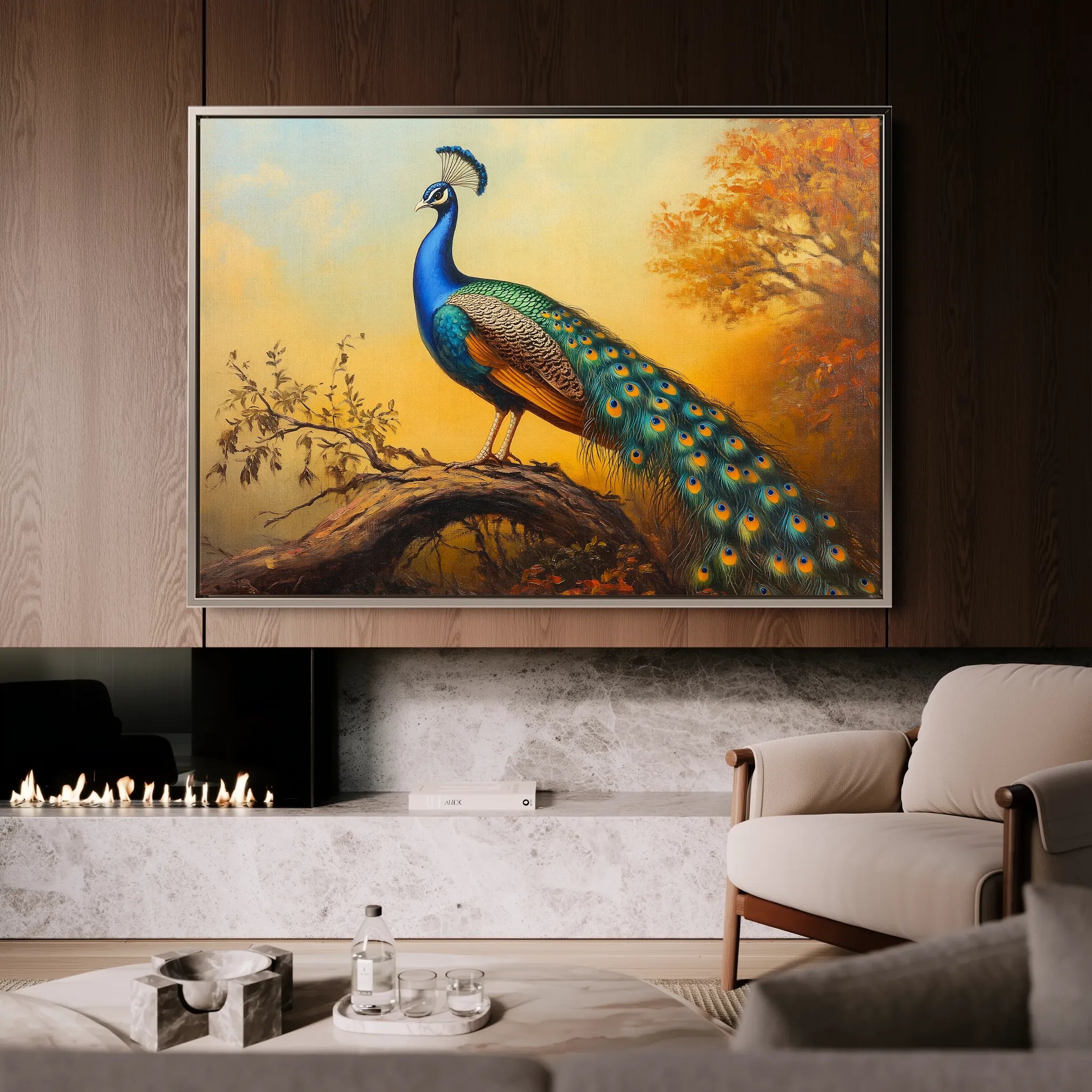 Animals Canvas Wall Art WAD159-AN 90 x 60 cm / Stretched on hidden frame