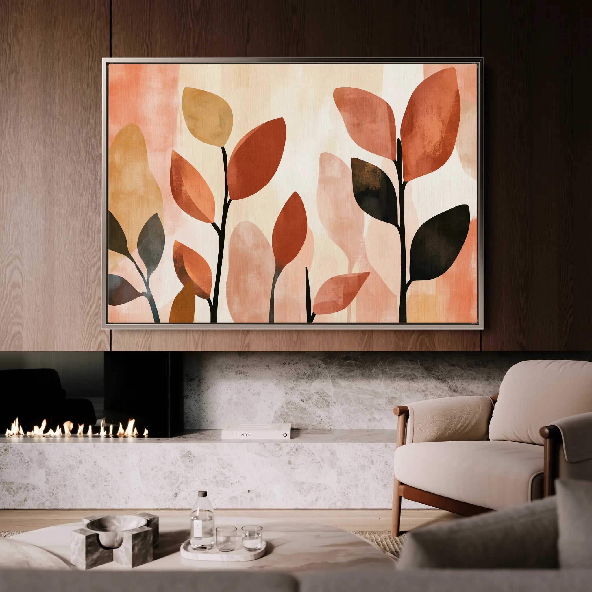 Boho Canvas Wall Art WAD159-BH 90 x 60 cm / Stretched on hidden frame