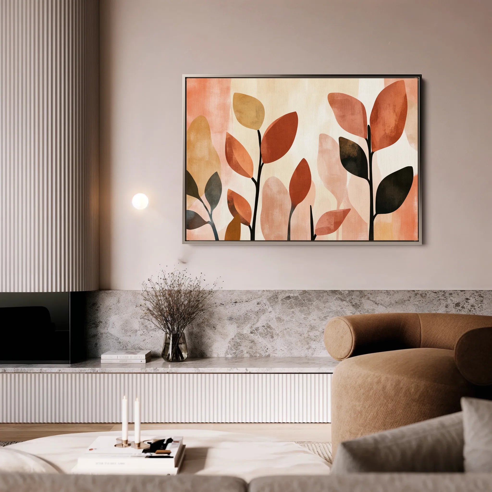 Boho Canvas Wall Art WAD159-BH 90 x 60 cm / Stretched on hidden frame