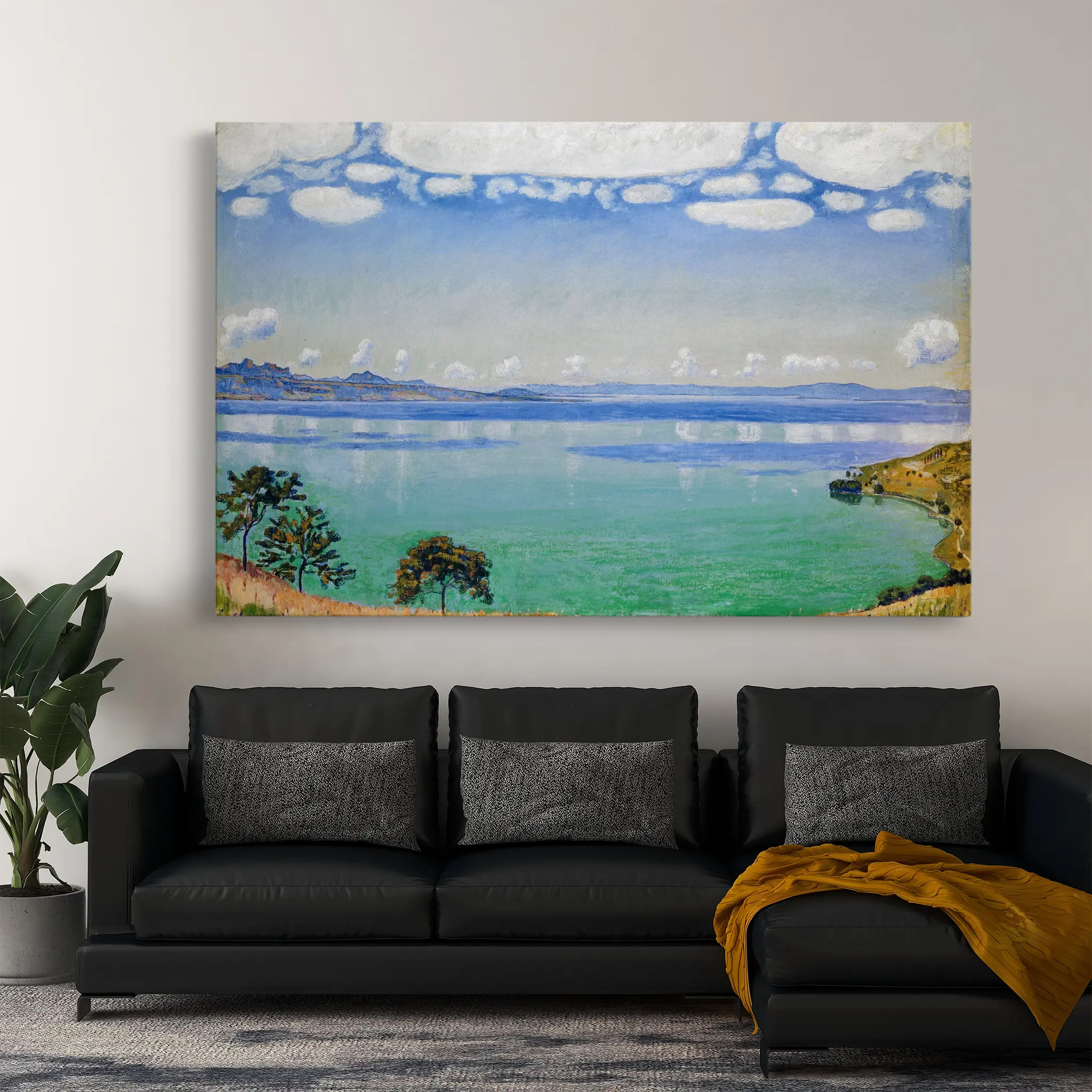 Landscape Canvas Wall Art WAD159-L 90 x 60 cm / Stretched on hidden frame