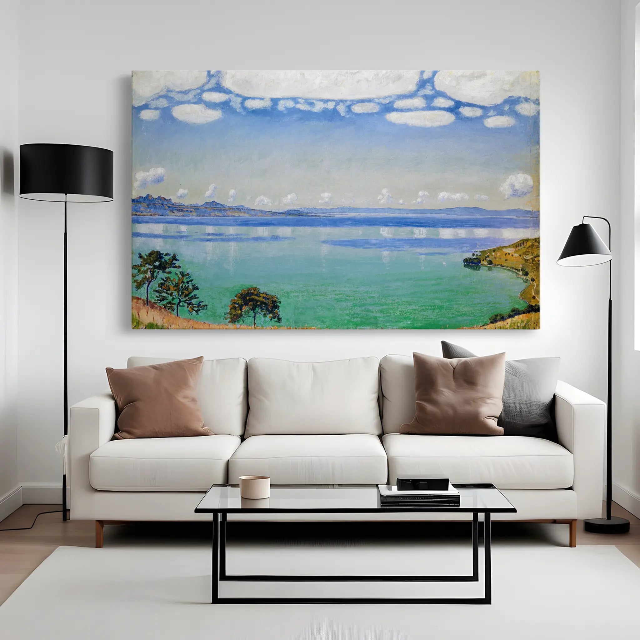 Landscape Canvas Wall Art WAD159-L 90 x 60 cm / Stretched on hidden frame