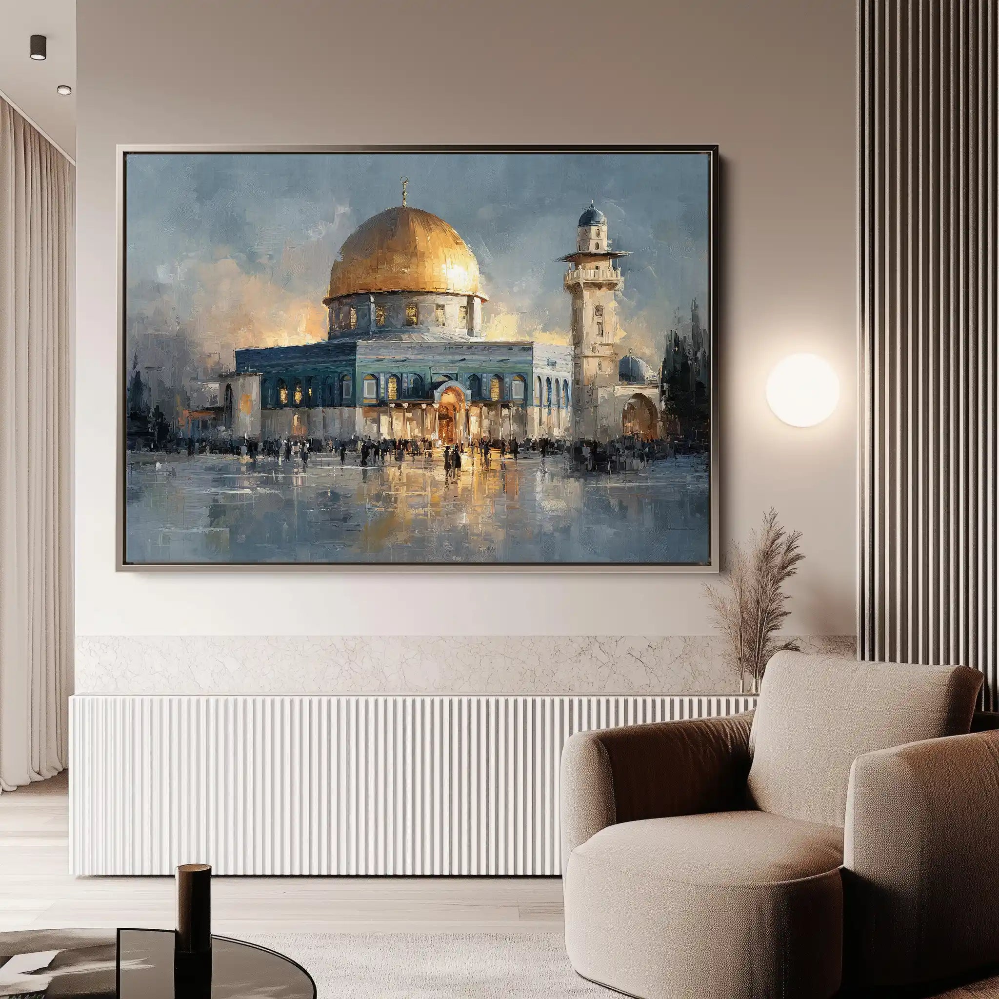 Palestine 159 Canvas Art 60 x 40 cm / Stretched on hidden frame