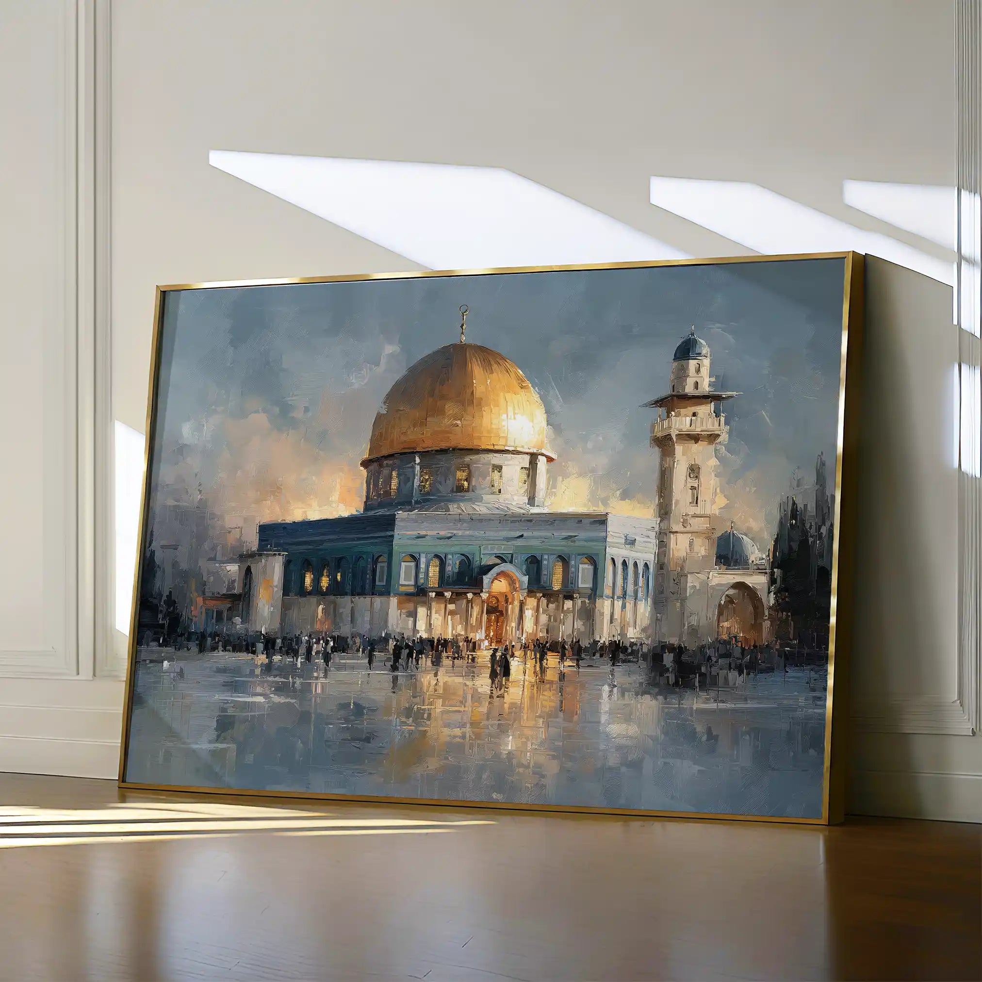 Palestine 159 Canvas Art 60 x 40 cm / Stretched on hidden frame