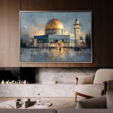 Palestine 159 Canvas Art 60 x 40 cm / Stretched on hidden frame
