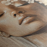 Portrait 159 Canvas Art 90 x 60 cm / Stretched on hidden frame