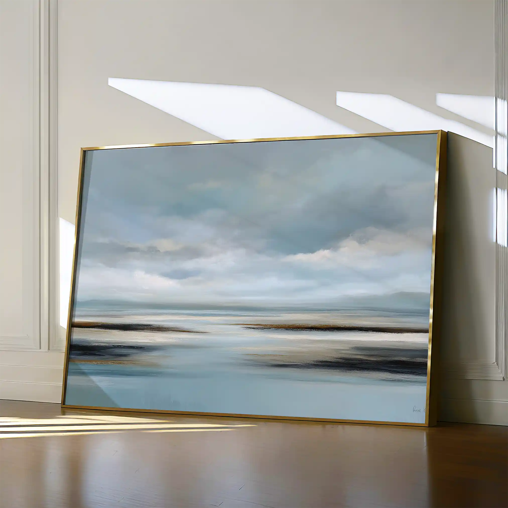 Abstract 1592 Canvas Art 60 x 40 cm / Stretched on hidden frame