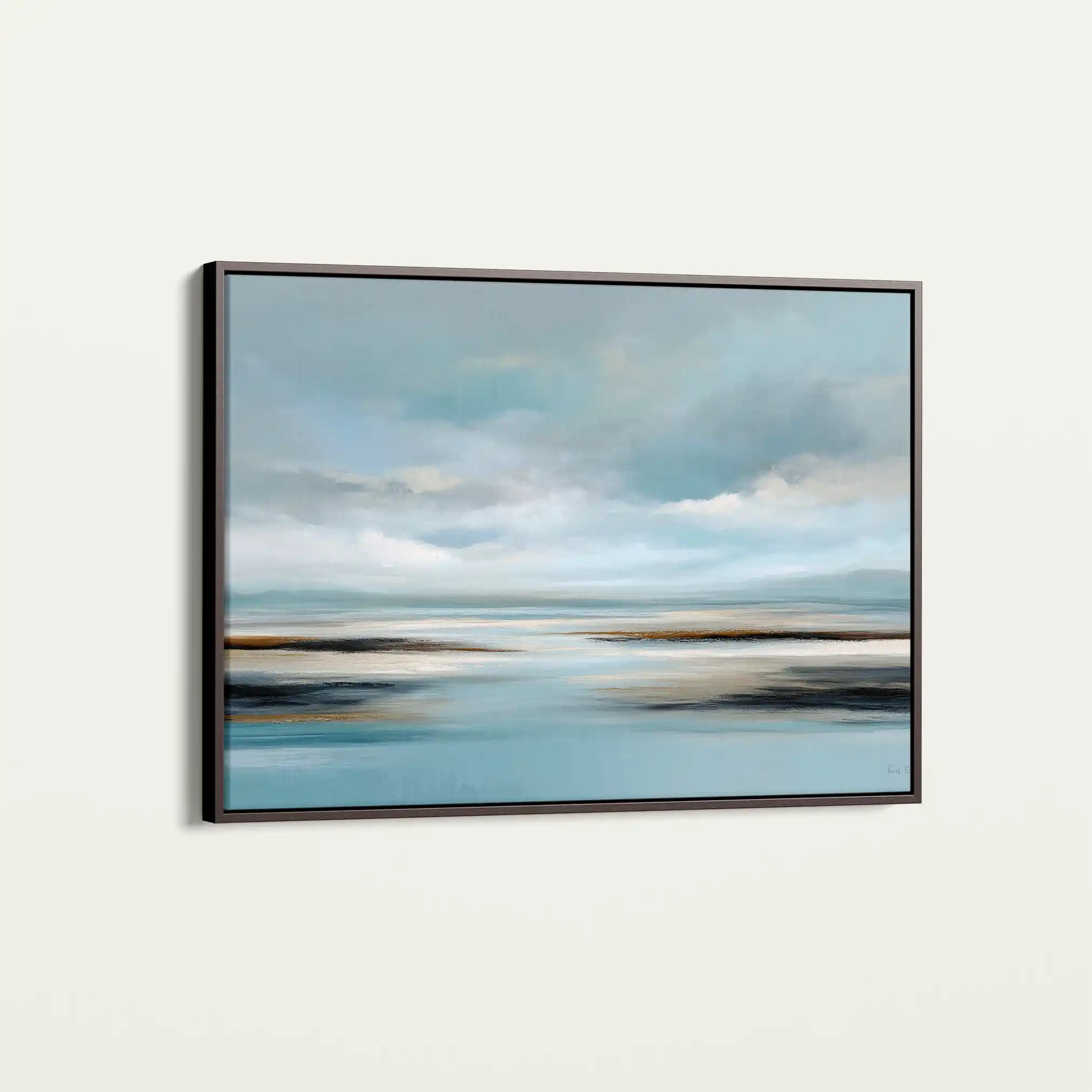 Abstract 1592 Canvas Art 60 x 40 cm / Stretched on hidden frame