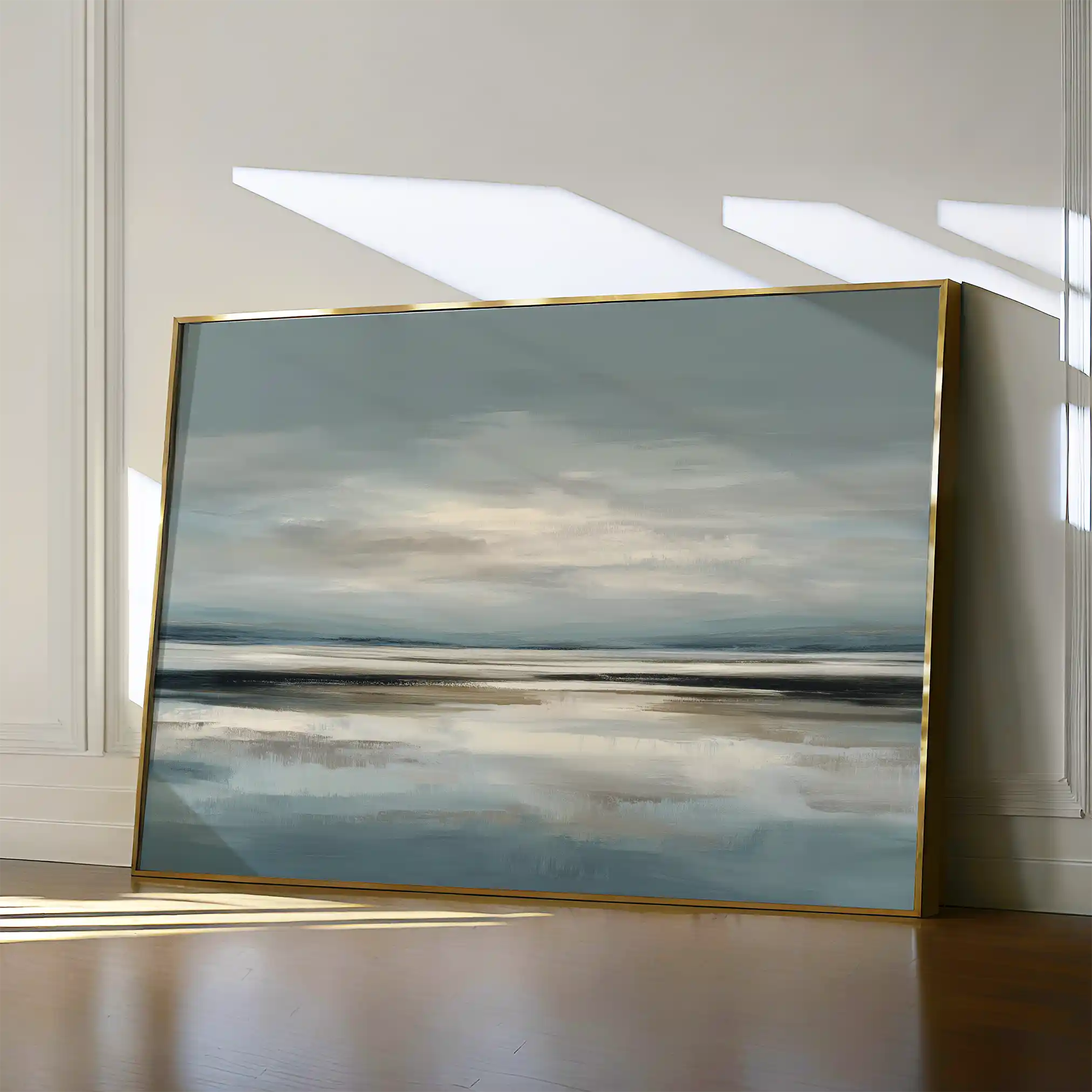 Abstract 1593 Canvas Art 60 x 40 cm / Stretched on hidden frame