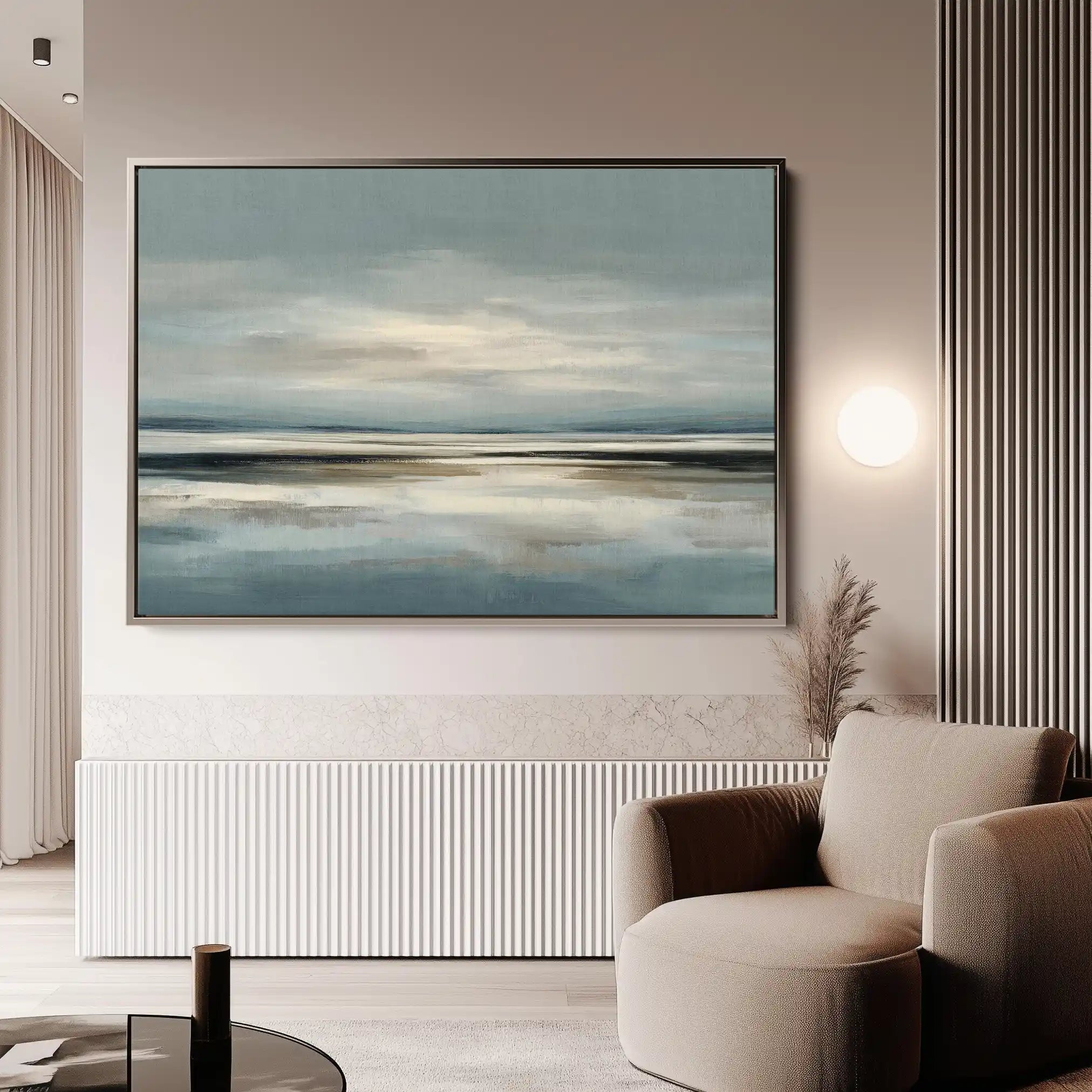 Abstract 1593 Canvas Art 60 x 40 cm / Stretched on hidden frame