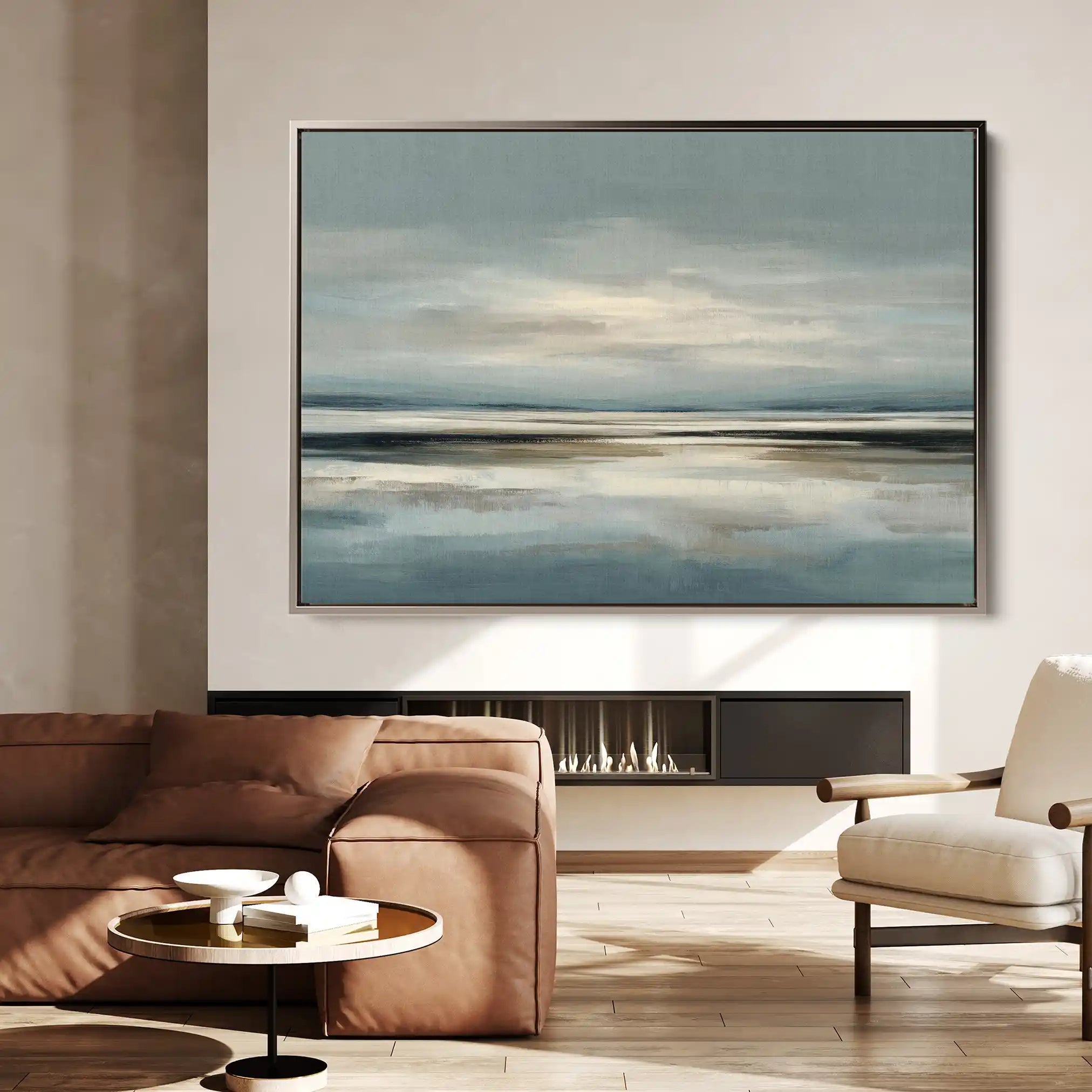 Abstract 1593 Canvas Art 60 x 40 cm / Stretched on hidden frame