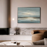 Abstract 1593 Canvas Art 60 x 40 cm / Stretched on hidden frame