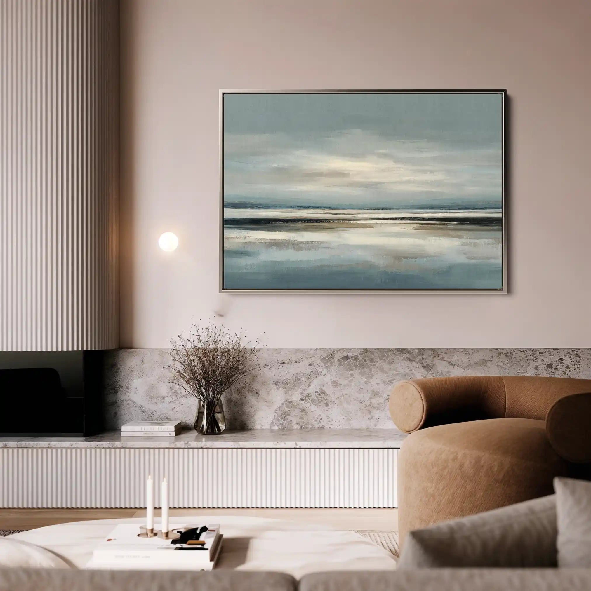 Abstract 1593 Canvas Art 60 x 40 cm / Stretched on hidden frame