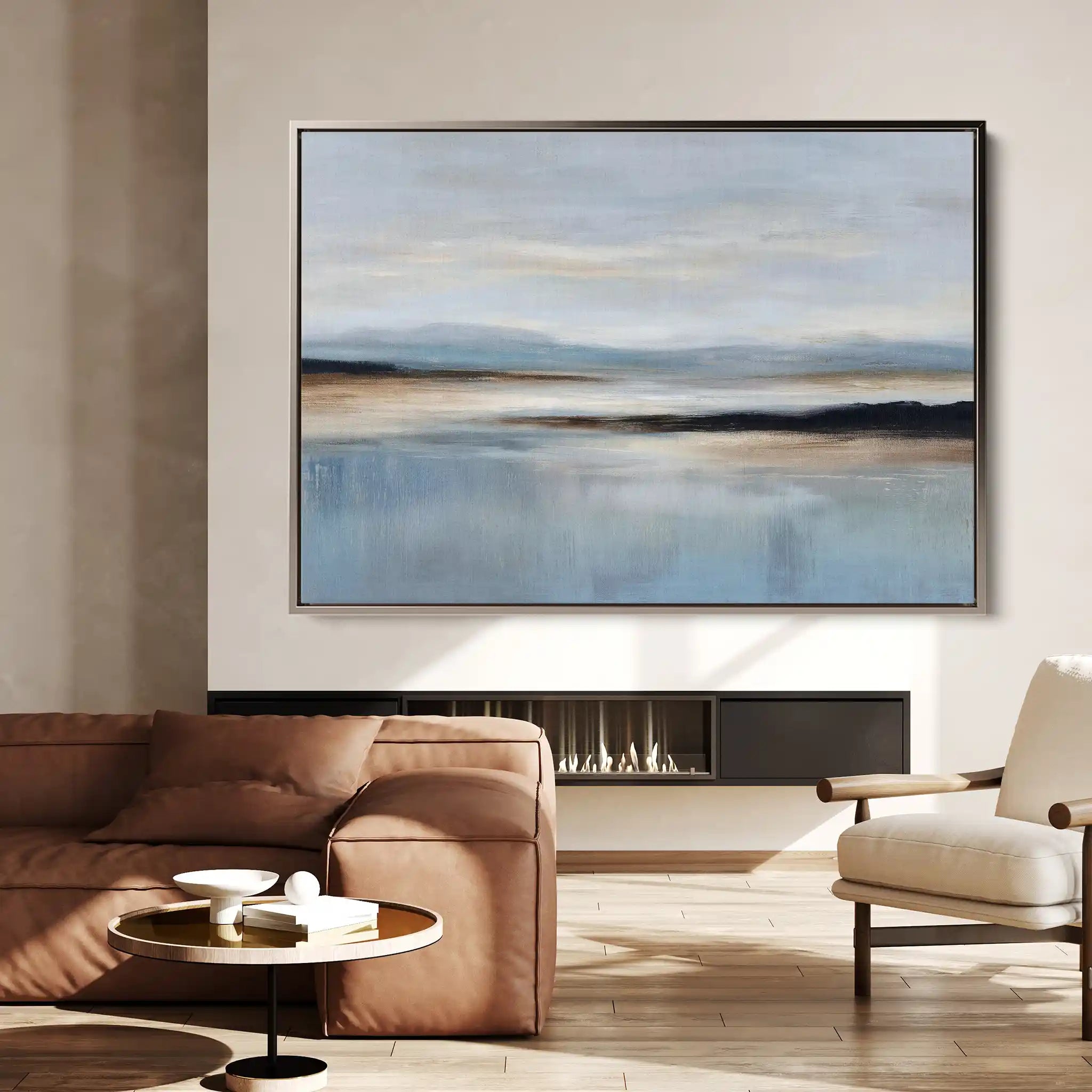 Abstract 1594 Canvas Art 60 x 40 cm / Stretched on hidden frame