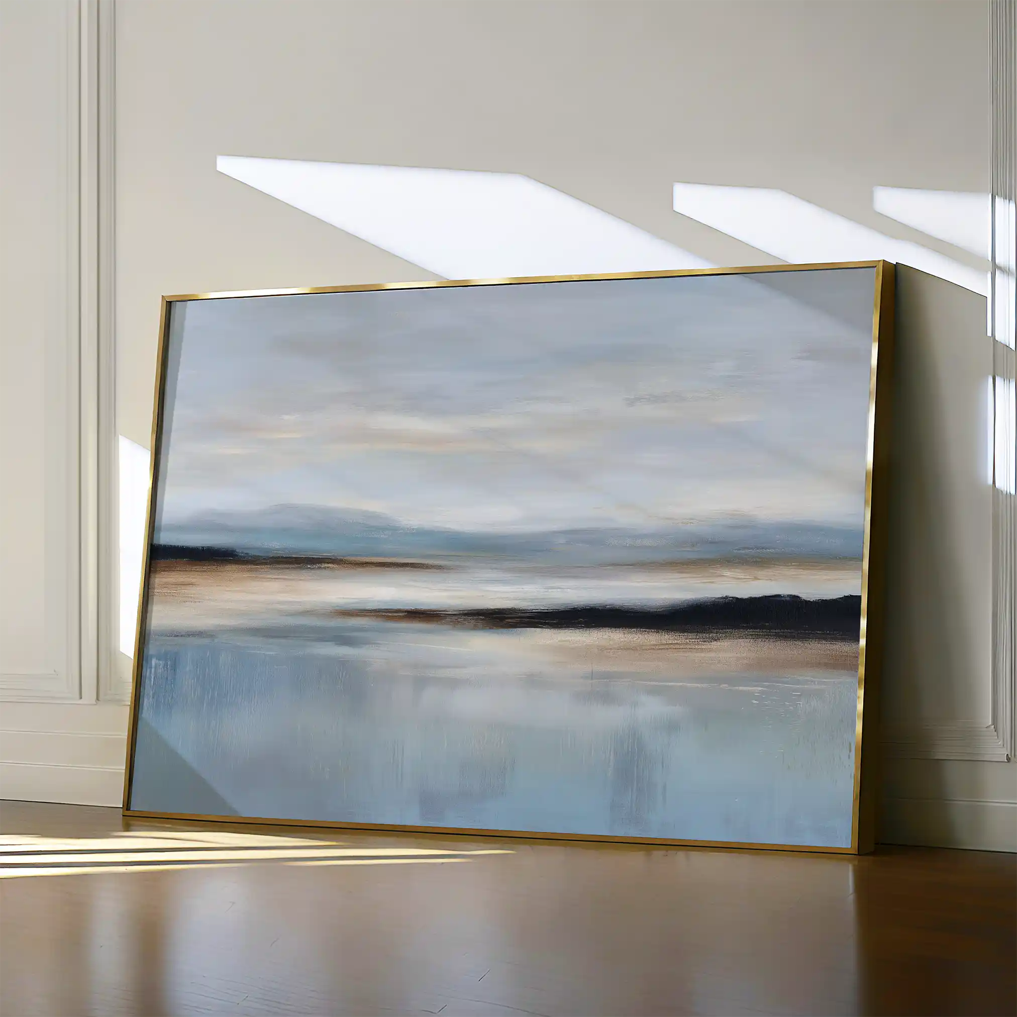 Abstract 1594 Canvas Art 60 x 40 cm / Stretched on hidden frame