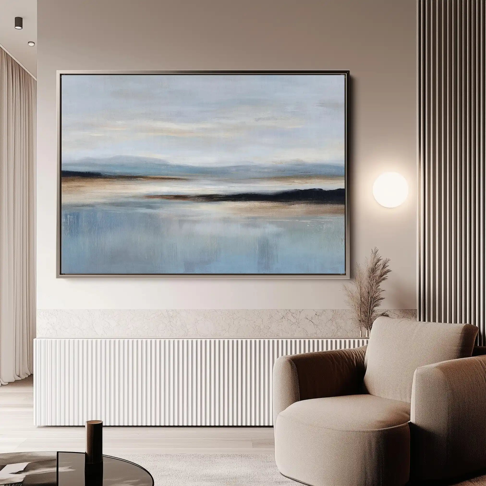 Abstract 1594 Canvas Art 60 x 40 cm / Stretched on hidden frame