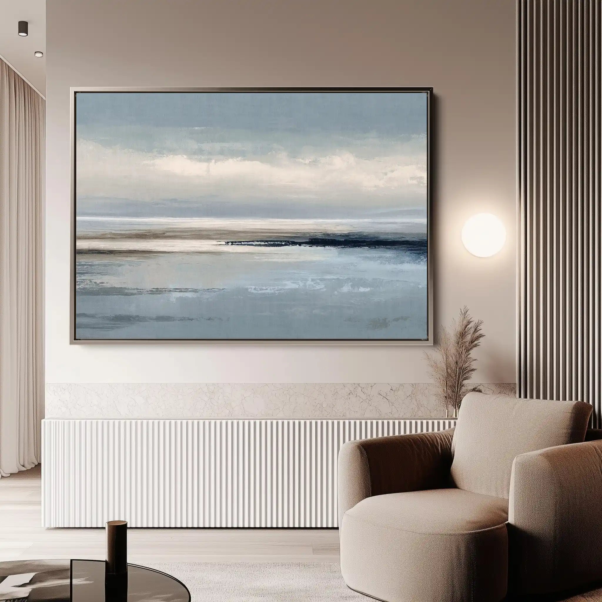 Abstract 1595 Canvas Art 60 x 40 cm / Stretched on hidden frame