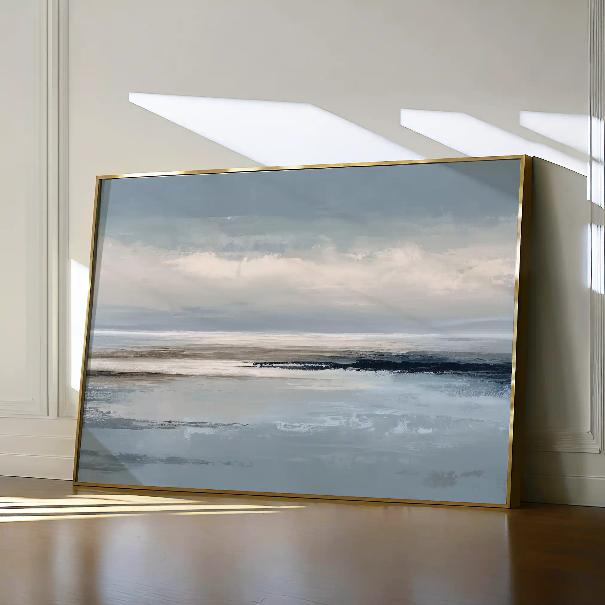 Abstract 1595 Canvas Art 60 x 40 cm / Stretched on hidden frame