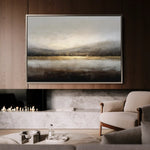 Abstract 1596 Canvas Art 60 x 40 cm / Stretched on hidden frame