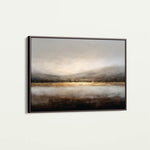 Abstract 1596 Canvas Art 60 x 40 cm / Stretched on hidden frame
