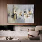 Abstract 1599 Canvas Art 60 x 40 cm / Stretched on hidden frame