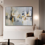 Abstract 1599 Canvas Art 60 x 40 cm / Stretched on hidden frame