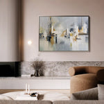 Abstract 1599 Canvas Art 60 x 40 cm / Stretched on hidden frame