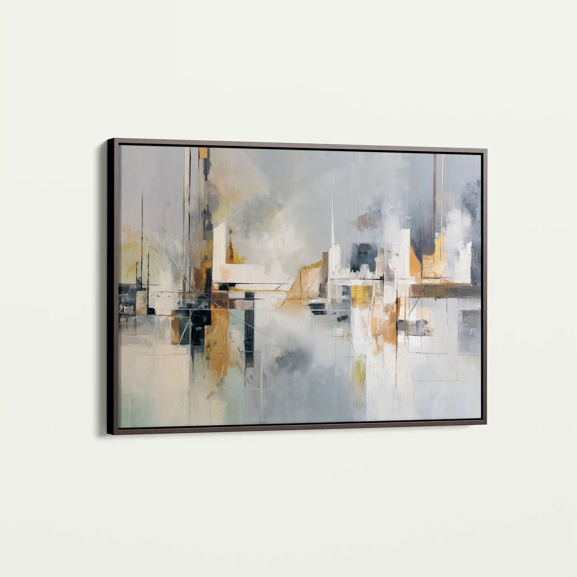 Abstract 1599 Canvas Art 60 x 40 cm / Stretched on hidden frame
