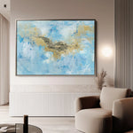 Abstract 160 Canvas Art 60 x 40 cm / Stretched on hidden frame