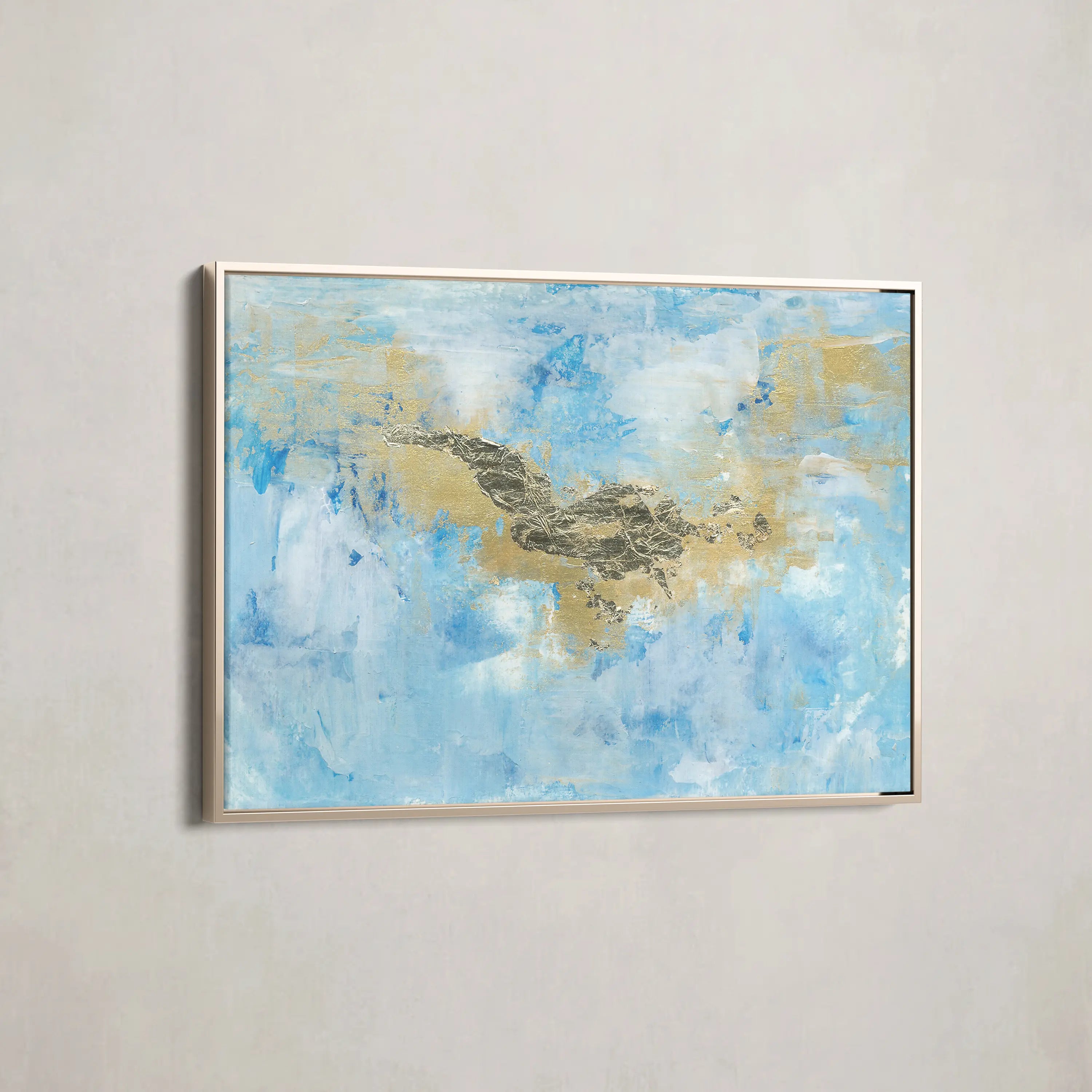 Abstract Canvas Wall Art WAD160-A 90 x 60 cm / Stretched on hidden frame