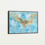 Abstract 160 Canvas Art 60 x 40 cm / Stretched on hidden frame