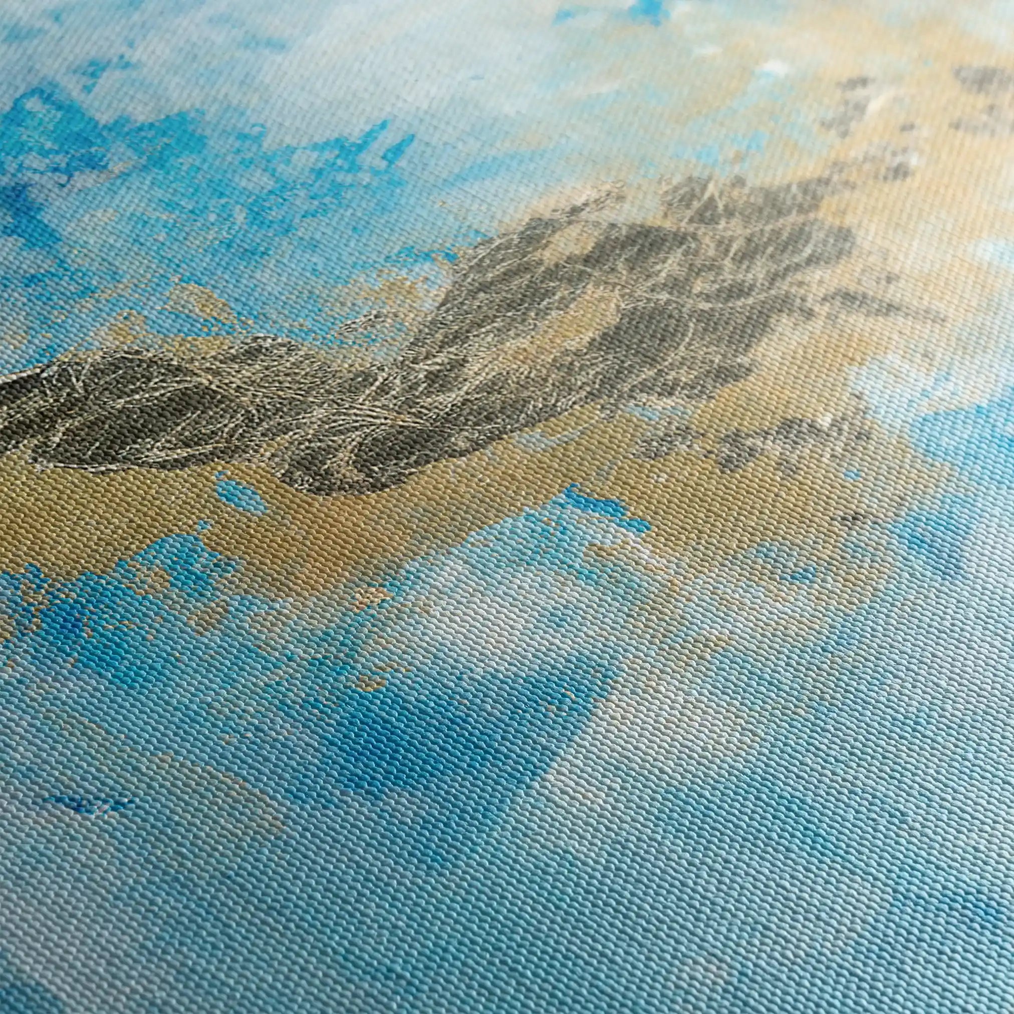 Abstract 160 Canvas Art 60 x 40 cm / Stretched on hidden frame