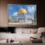 Palestine 160 Canvas Art 60 x 40 cm / Stretched on hidden frame