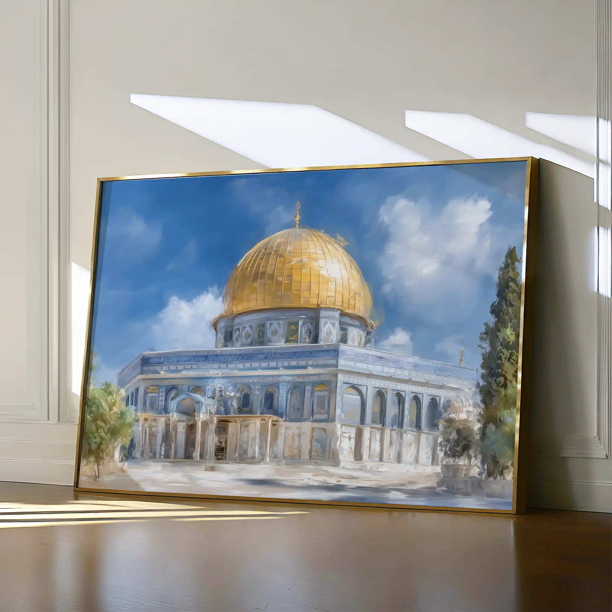Palestine 160 Canvas Art 60 x 40 cm / Stretched on hidden frame